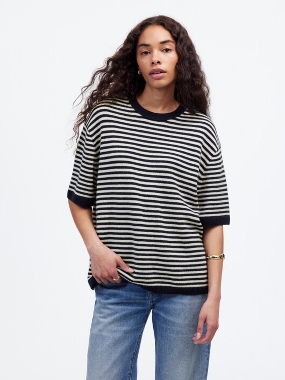 Madewell Relaxed Cashmere Sweater Tee